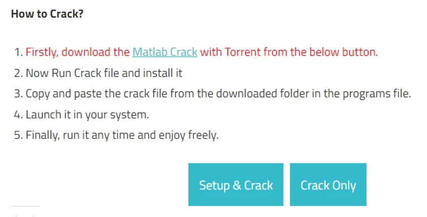CracksMad 指令